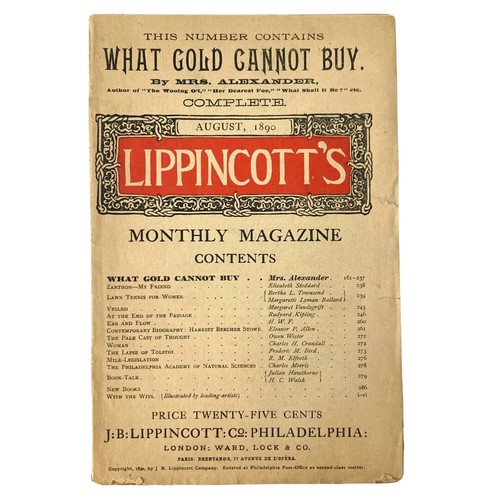Vtg lippincott magazine - lippincott's,