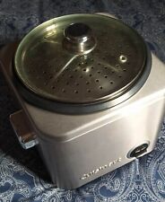 CuisinArt CRC800E Cuociriso Multifunzione. Acciaio Inox