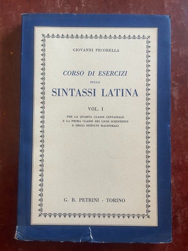Libro scolastico vintage