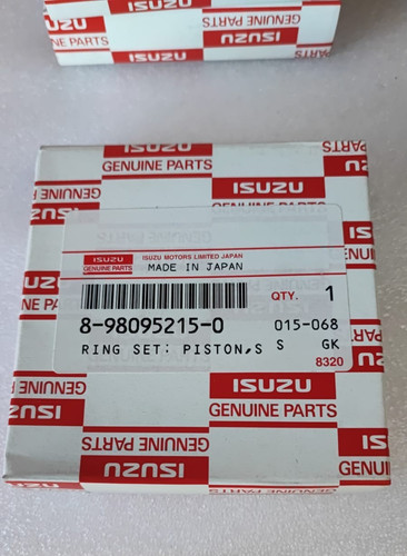 Isuzu piston ring set - ring,