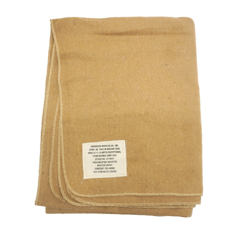 Coperta vintage militare usa - coperta,