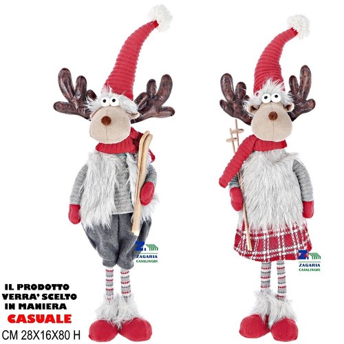 Decorazione natalizia renna - natalizia,