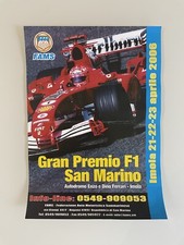Locandina 26° GP San Marino Imola 2006. Formula 1. F1. Fams. Misure 29,5x21