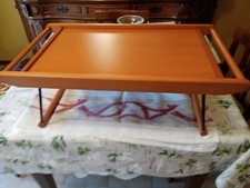 Vassoio tavolino da letto Foppapedretti pieghevole in noce