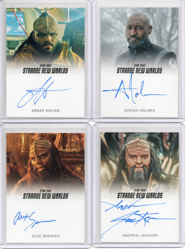 Carta autografa star trek - carta,