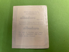 *BUSTINA CALCIATORI SIGILLATA EDIZIONI ALBADORO 1971/72 CASTELLINI-TORINO RARA*