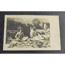 cartolina Costumi Tripolini - Mercato