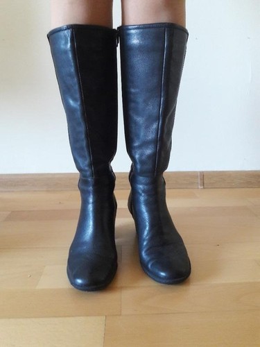 Stivali camper donna - , pelle
