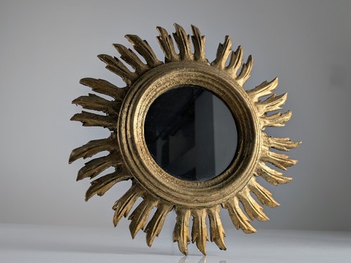 Specchio sole legno - da,