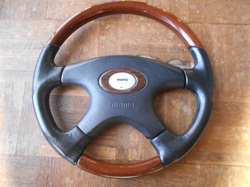 Momo steering wheel regal wood - momo,