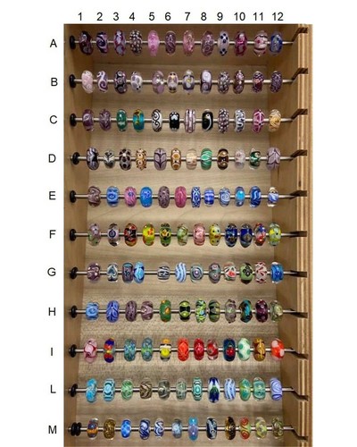 Trollbeads unico vetro - trollbeads, in