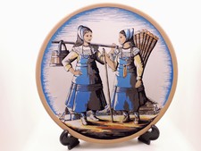 Antica Piatto Deco da Parete