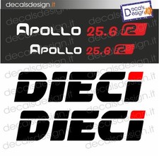 Adesivi sollevatore telescopico Dieci apollo 25.6 macchina edile agricola decals