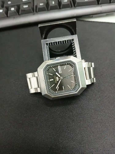 Seiko tank grande placca nera - grande,