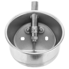 Abbeveratoio 15CM per Mangiatoia Acqua Automatico Acciaio Inox Suini Pecore Bovini❀