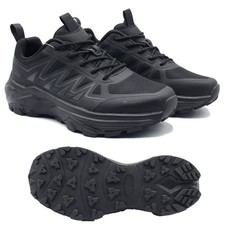 scarpe da uomo trekking outdoor escursionismo sterrato montagna nero sneaker