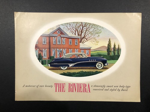 Brochure auto buick riviera - auto,