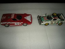 FERRARI FORMULA1  COPPIA 2 LANCIA RALLY  STRATOS PER SOLO RICAMBI -VEDI FOTO