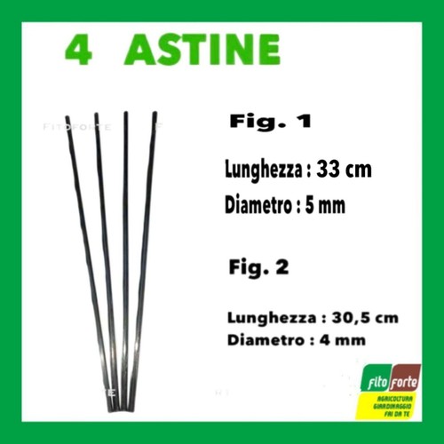 Astine classiche in - pz,