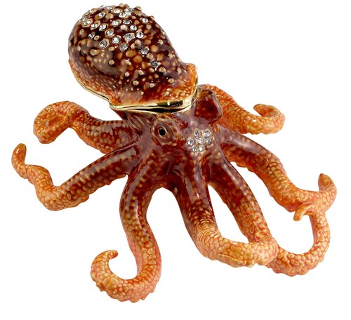Scatola portagioie polpo