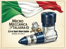 MMI SPORT RC 2.5cc Glow Engine