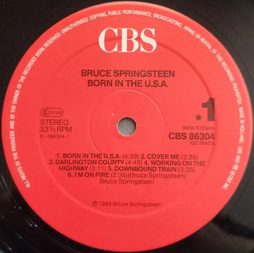 Bruce springsteen born the - in,
