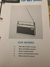 GRUNDIG TOP BOY 500LE SPEC