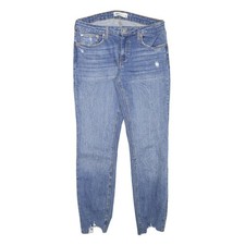 ZARA Donna Jeans Denim Blu