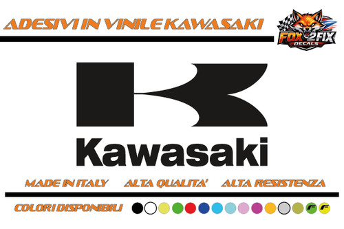 Adesivi moto kawasaki - moto, k