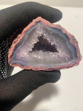 Geode di ametista e agata