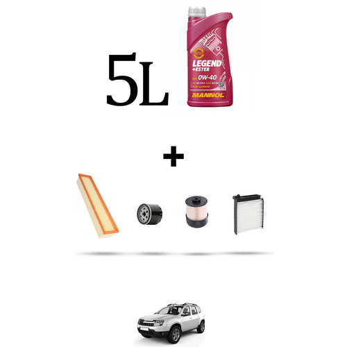 Hoffcar kit tagliando filtri - kit,