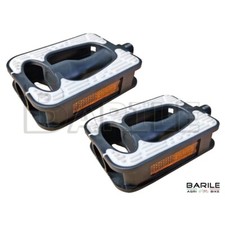 Coppia Pedali Bici Bianco City Bike - Olanda  - Vintage 24" - 26" - 28"