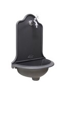 Fontana a muro parete Cordova casa giardino balcone con rubinetto in ottone