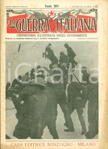 1916 guerra italiana ww1 - la,