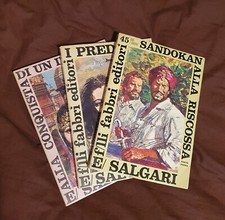 EMILIO SALGARI raccolta 90 Volumi - F.lli Fabbri Editori 1968 - € 2,50 cadauno