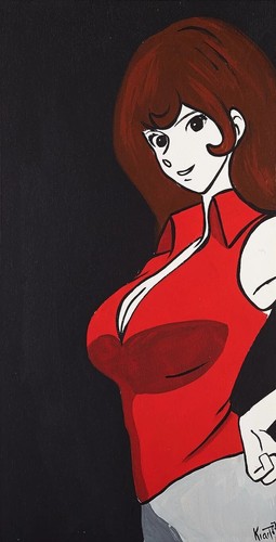 Margot quadro dipinto mano - a,