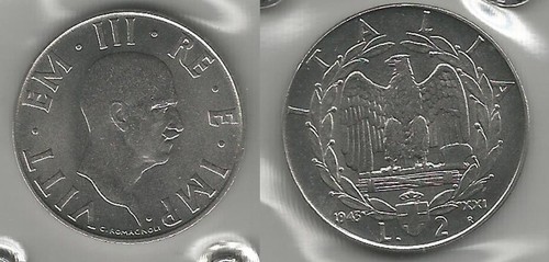 Vittorio emanuele iii 2 lire - vittorio,