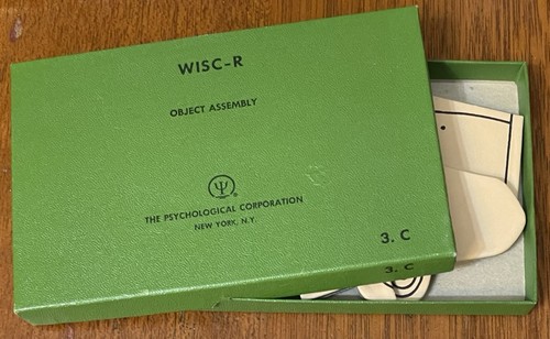 Wechsler wisc vintage anni - wechsler, wisc-r