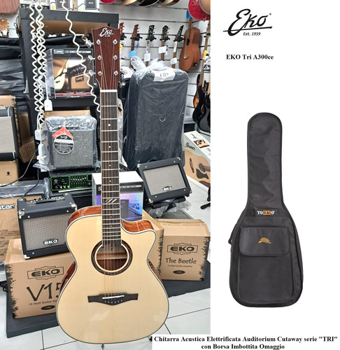 Eko tri a300ce chitarra - tri,