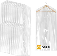 20 Custodie per Abiti 60X120Cm