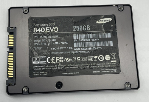 Samsung 840 evo 7te250 250 - mz-7te250,