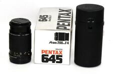 Pentax A 645 200mm F4 Con Scatola. In Eccellenti Condizioni Garanzia FotoDotti