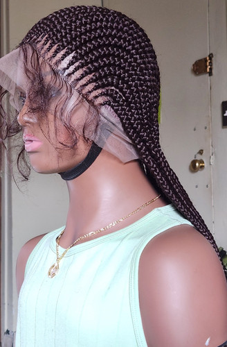 Parrucca intrecciata cornrow