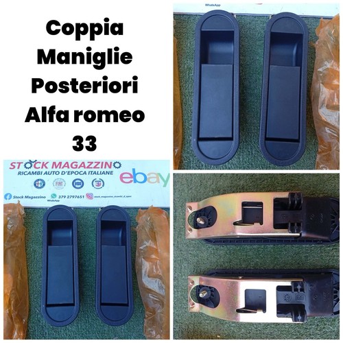 Coppia maniglie posteriori - maniglie,