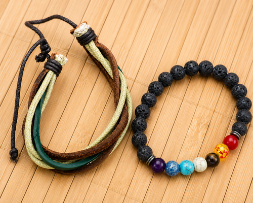 Bracciale uomo set - set, 2pz