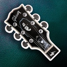 ADESIVO GIBSON KISS ACE FREHLEY LES PAUL FOLLEMENTE RARO EDIZIONE LIMITATA