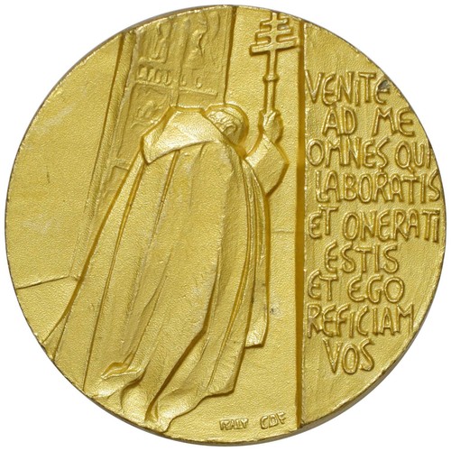 Medaglia bronzo dorato - medaglia,