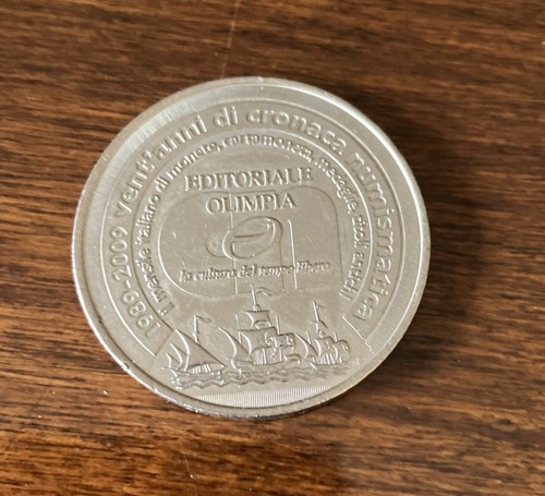 Medaglia commemorativa cronaca