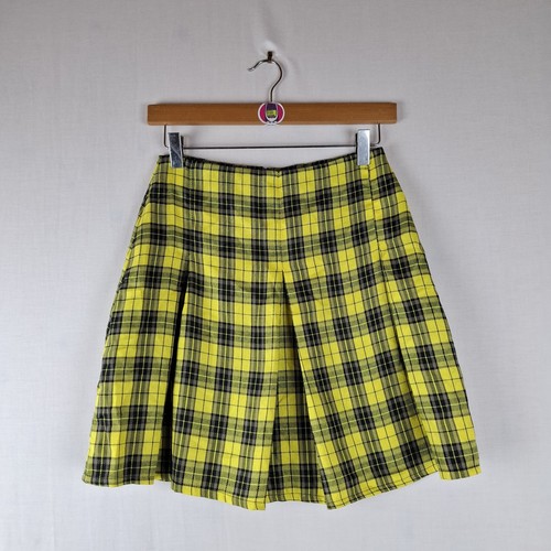 Minigonna plissettata tartan