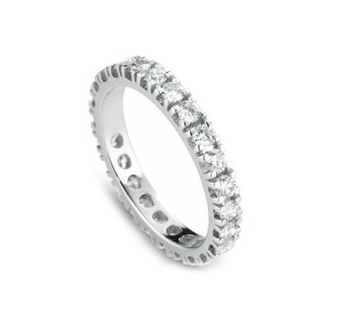 Anello veretta eternity con - anello,